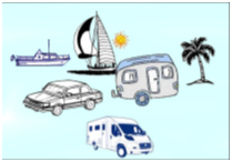 auto, caravan, camper, boot