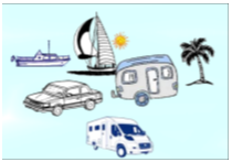 auto, caravan, camper, boot