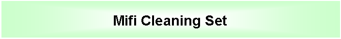 Tekstvak: Mifi Cleaning Set